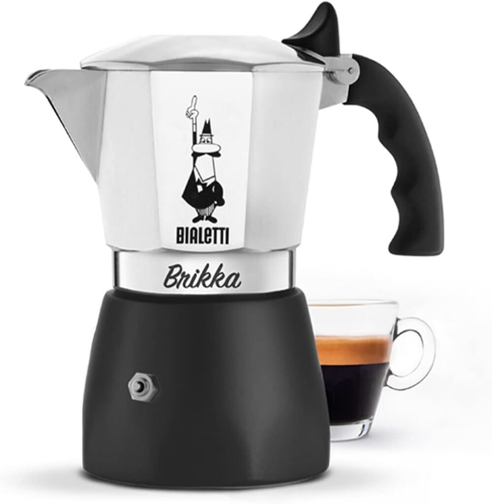 Cafetera italiana Brikka de Bialetti