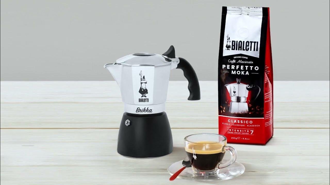 Cafetera Italiana Brikka de Bialetti